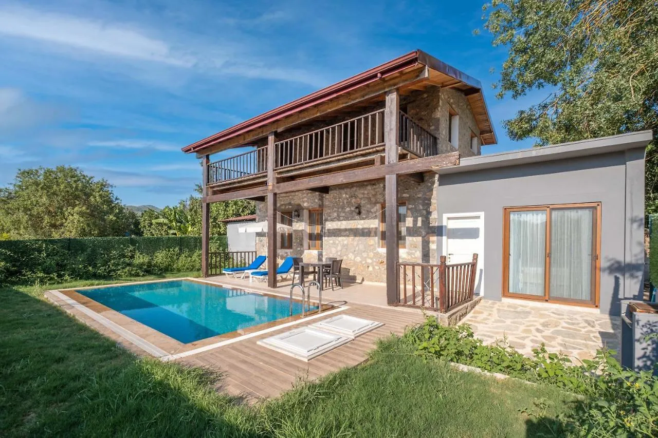Kayakoy Yuzme Havuzlu Villa Citlembik Fethiye